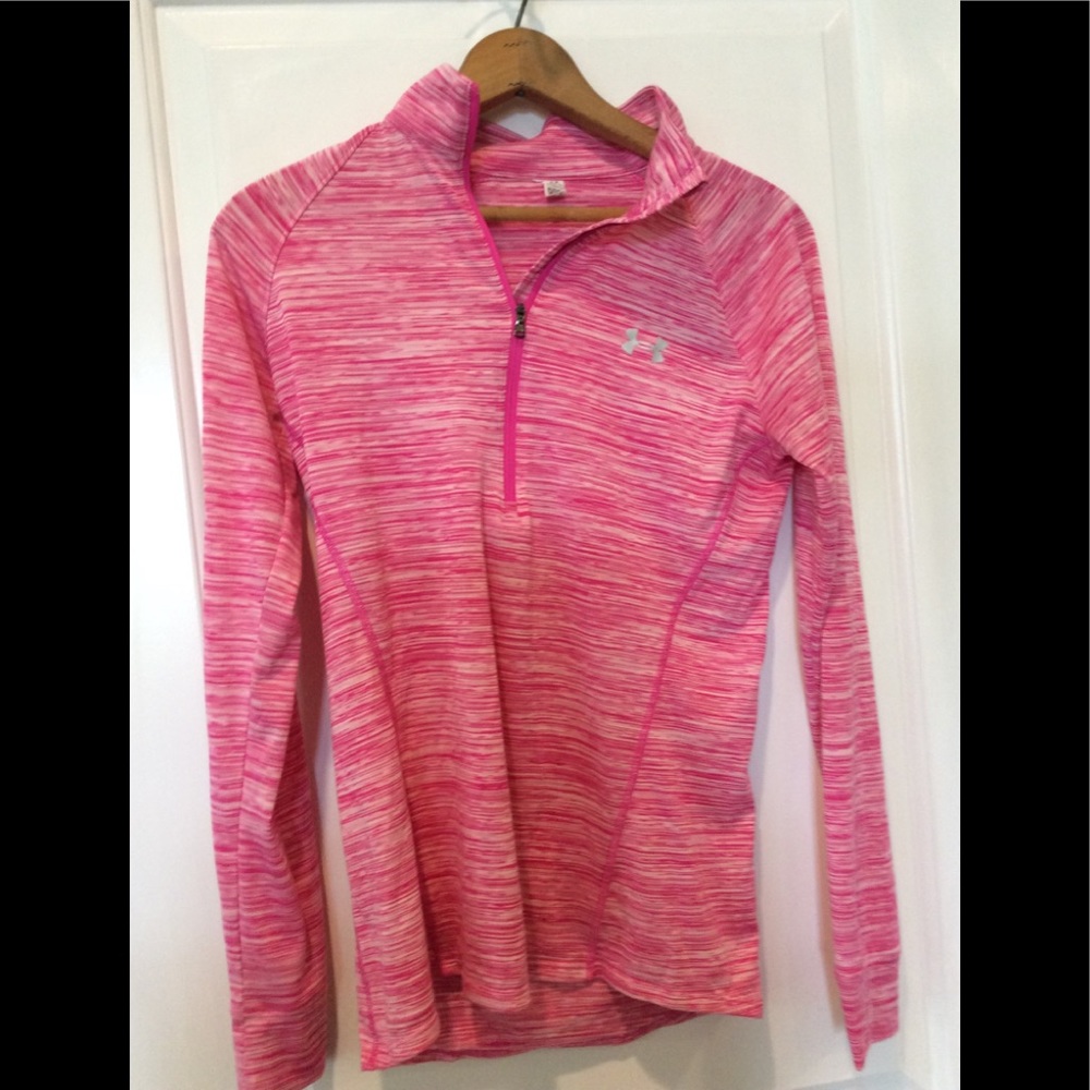 Under armor moisture wicking shirt.